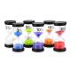 Black Cap Small Hourglass Timer 30 Minutes Color Customized for Timing