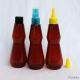 Small Thin Waist Cone Shape Bottle Plastic Printed Slim Waist 3oz 100ml S Shape