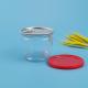 Plastic 340ML Peel Off 22g Plastic Cookie Jar Containers