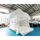 OEM Commercial Inflatable White Bouncy Castle For Kindergarten