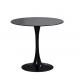 Simple creative negotiation table wooden lacquer round table Nordic coffee table household table