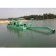 Water Jet Gold Suction Dredge 14 Inch 200m³/H Mixture Capacity For River