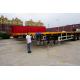 2 axle flatbed container transportation trailers | TITAN