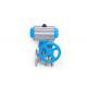DIN3337 Double Flange Pneumatic Actuated Ball Valve