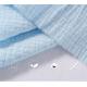 Natural 40S Combed Cotton Crepe Gauze Fabric Two Layer Dribble Towel