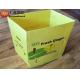 Impact Resistant Corrugated Plastic Packaging Boxes For Fresh Ginger