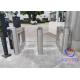 Waterproof Swing Turnstile Gate With Face Recognition SUS 304 Sliding Style