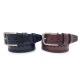Hollow Out Casual Soft Leather Belts For Men Wide 1-1/2 Inches