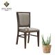 Dining Room 8cm Seat Timber Look Finish Imitated Wood Chair 5.5kg