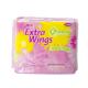 Extra Wings Ladies Sanitary Napkins 250mm Mesh Surface Wood Pulp Paper