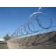 Welded Razor Wire Mesh Gives A High Security Protective Fence 1m Length