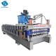                  European Standard Double Layer Trapezoid Profile Sheet Cold Rolling Machine             