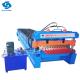                  Corrugated Sheet Roof Forming Machine Red Color Steel Roofing Production Line             