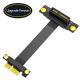 36PIN PCI-E 1X 270 Degree PCI-e Extension Cable For PCI Express Up to PCI-E Gen3 8Gbps speed