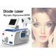 Small Lady Hair Removal Machine / Mobile Laser Hair Removal Machine 6L Stainless Water Tank