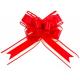 Oem Odm 32mm Gift Box Decoration Red Pull Bows For Gift Baskets