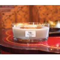 Luxury Unique Empty Large Clear 770Ml Oval Boat Glass Candle Jar In Bulk