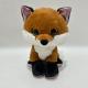 2024 New Big Eyes Series Sitting Fox Plush Toy BSCI Audit Factory