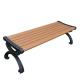 Customized Outdoor Recycled Plastic Benches , Outdoor Urban Furniture 1500mm