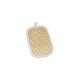 Face Cleaning Sisal Bath Sponge , Rectangle Exfoliating Body Scrubber