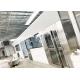 200m2 FFU Stainless Steel Clean Rooms Plexiglass Aluminum Profile 10800m3/H