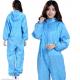 Blue Disposable Protective Coveralls Non Toxic Dust Prevention OEM Available