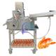 Semi Automatic Shrimp Cutting Machine Stainless Steel Practical