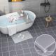 Household Bathroom Floor Sticker Tiles PVC Vinyl Floor Sticker Wall Decoration