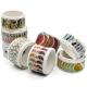 DIY Masking Tape Custom Printed Design Own Die Cut Stickers Washi Tape