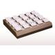 Leather Pendant Jewelry Storage Trays Heat Transfer Imprinting For Jewellery Counter