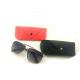 Many Color Soft Sunglasses Case Custom Glasses Cases With A Button