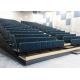 Rise Mounted Retractable Grandstand With Leather / Fabric Upholstery