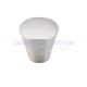 1 1/16 Diameter Brushed Satin Nickel Zinc Alloy  Modern Cone Cabinet Knob
