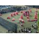 Paintball Equipment Gun Paintball Obstacles , Custom Size Comercial Campo De Paintball inflable