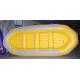 470 Cm 12 Person Inflatable Raft , Heavy Duty PVC Inflatable Drift Boat With Double Airmat