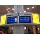 Full Color Airport Scrolling Message Signs , Airport Flight Information Board
