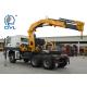 Red 16Ton Truck Mounted Crane SQ16ZK4Q / Knuckle Truck Crane/crane truck/10ton/25ton truck crane