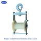 Nylon Roller Aerial Cable Conductor Stringing Blocks 5 KN Galvanzied Frame