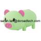 Custom Cartoon PVC Cute Pig USB Pen Drive, Hot Sale Gift USB Memory Sticks