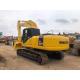 PC220-7 Used Komatsu Excavator With Swing Speed 11.7rpm And Total Transportation Height 3015mm