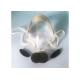 Easy Disinfected Reusable Half Visor Face Shield Clear Plastic For Jogging