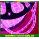 ultra thin christmas decoration 2 wire pink 24v 12v led rope light