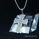 Fashion Top Trendy Stainless Steel Cross Necklace Pendant LPC214