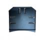 Copper SS Sheet Metal Fabrication Custom Black Powder Coated Rack Drummy Cover Mounting Bracket