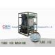 380V 50HZ 3P 304 Stainless Steel Cuboid Tube Ice Machine For Human Consumption