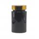 Base Material PET 120ml Black Plastic Bottle for Supplement Pill Capsule Medicine