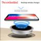 Desktop Embed 10W Wireless phone Charger for iPhone X 8 Plus Samsung S8 S9 Plus