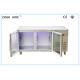 Stainless Steel Blue Light Inside Refrigerator For Food Storage 320W