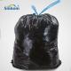 Big Black Plastic Drawstring Garbage Bags On Roll For Refuse Sacks