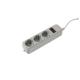 Custom Length 3 Way Power Board , 220-250V Universal Travel Power Strip